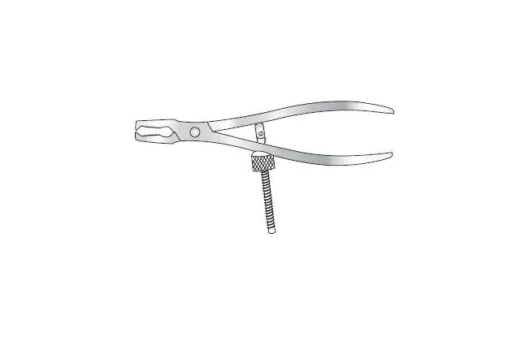 BONE HOLDING FORCEPS, SCREW JOINT, HOLDING SCREW